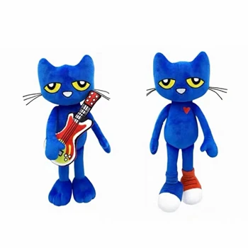 30 см, плюшевые игрушки Pete The Cat, детская мягкая кукла-зверушка, подарок для детей, мультяшные синие мягкие куклы, подарки для ребенка
