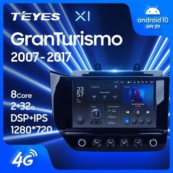TEYES X1 Для Maserati Grantismo LHD RHD 2007-2017 Автомобильный Радиоприемник Мультимедийный Видеоплеер Навигация GPS Android 10 Без 2din 2 din dvd