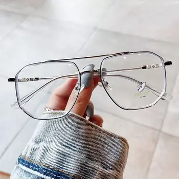 Модные Прочные офисные Портативные Сверхлегкие очки в оправе большого размера, компьютерные очки с защитой от синего света, Очки