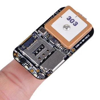 Супер Мини Размер GPS Трекер GSM AGPS Wifi LBS Локатор Бесплатное Веб Приложение Для Отслеживания Диктофона ZX303 PCBA Внутри 87HE